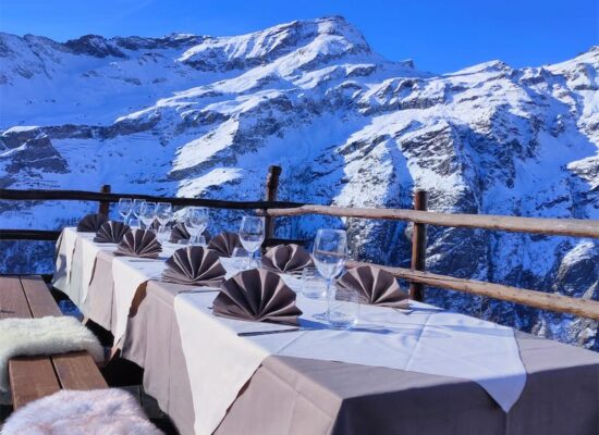 Pranzo in alta quota